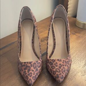 Leopard Print Women's Heels